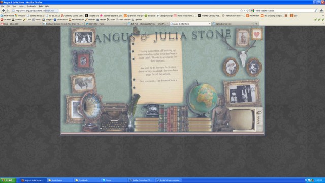 Screenshot of angusandjuliastone.com.au