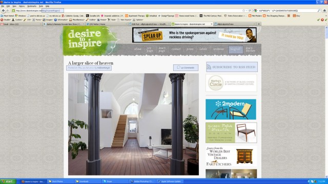 screenshot of desiretoinspire.net