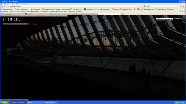 Dion Lee site screen shot