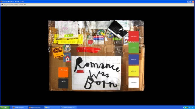 Romance was Born - main screen shot