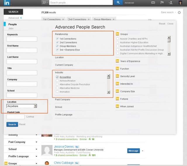 LinkedIn-Advanced-Search