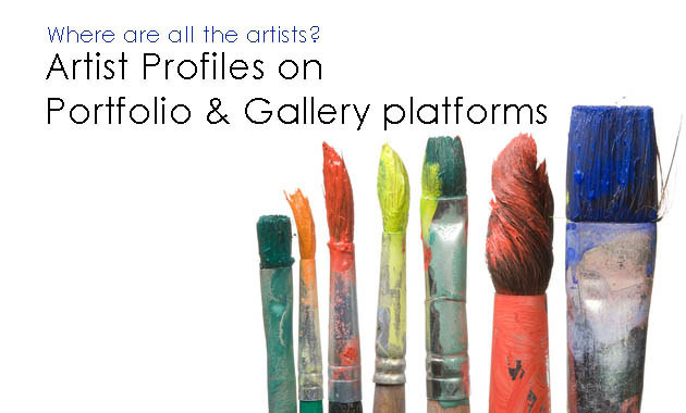  Artist Profiles on Portfolio & Gallery platforms